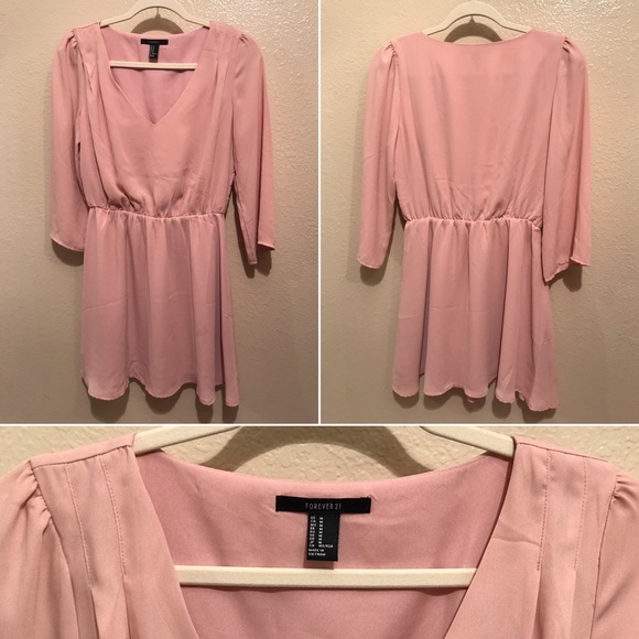 Dusty Pink Dress from Forever 21 - Picture 1 of 1